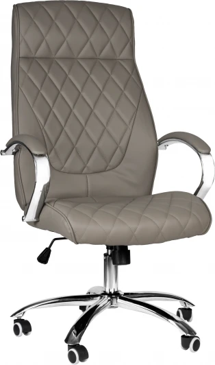 117B-LMR BENJAMIN, цвет серый Офисное кресло для руководителей DOBRIN BENJAMIN (серый)