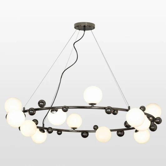 LSP-8654 Люстра подвесная LSP-8654 (220V, на тросе, шарики, IP21)