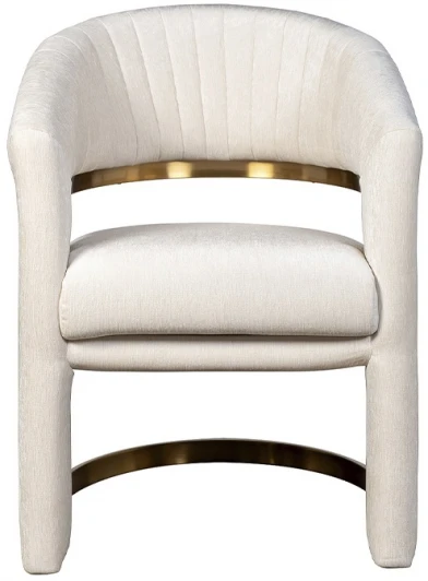 GY-08386 GY-08386 Стул велюр кремовый/матовое золото 67*66*85см Garda Decor