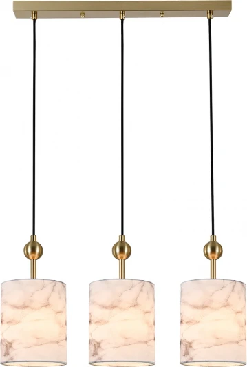 V000583 Подвесной светильник (13036/3P Brass) Indigo Venato V000583 (220V, на проводе, круглые)