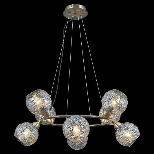 IL0452-8PSQ-79 AB Подвесная люстра ILLUMICO IL0452-8PSQ-79 AB