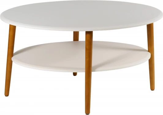 5514110404 Стол журнальный Калифорния Эль СЖ-01 белый от фабрики Калифорния