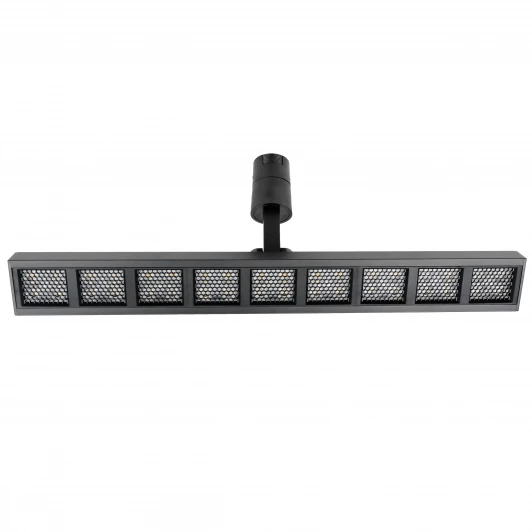 270147 Трековый светильник низковольтный светодиодный Lightstar Due Hermes 270147 48V 18W черный 4000K