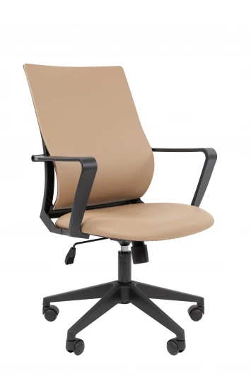 CHAIRMAN 545 ЭКО без подголовника Офисное кресло Chairman 545 Россия экокожа бежевый Б/П
