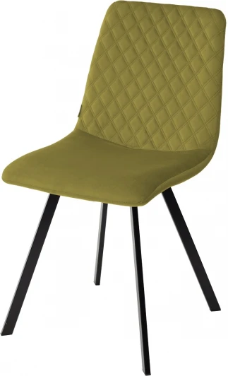 628B75BLK Обеденный стул M-City DAIQUIRI BLUVEL-75 OLIVA, велюр