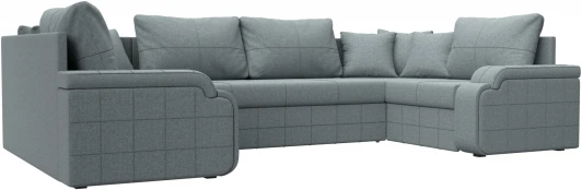 125913 Диван П-образный Николь Лига Диванов (Рогожка) арт.125913