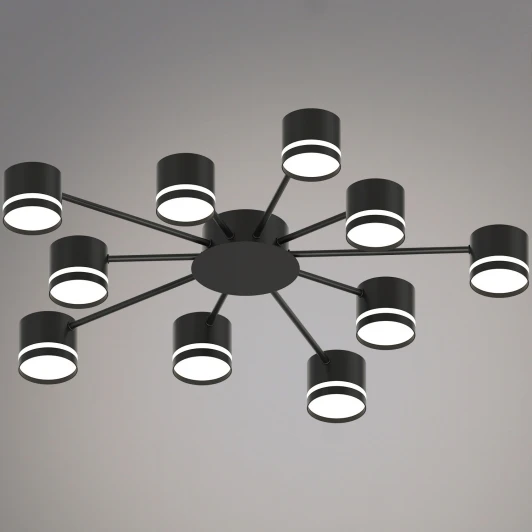 06730-0.3-10 GX53 BK Потолочная люстра Reluce 06730-0.3-10 GX53 BK