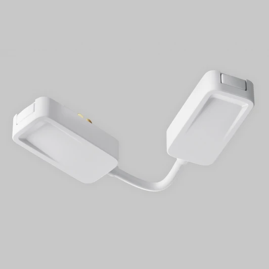 TRA084CPC-W-12 Коннектор питания угловой Radity встраиваемый белый (магнитный) Maytoni Technical TRA084CPC-W-12