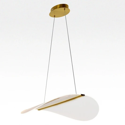 CL213132 Подвесной светильник светодиодный с пультом Citilux Skatt CL213132 (регулировка яркости, 220V, на тросе)