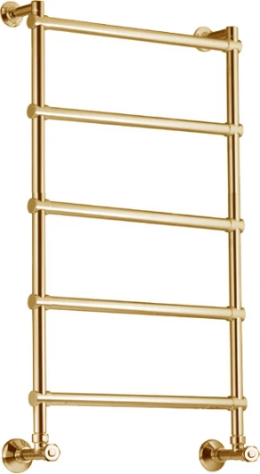 4424705GON Полотенцесушитель водяной Margaroli Sole 442-5 золото