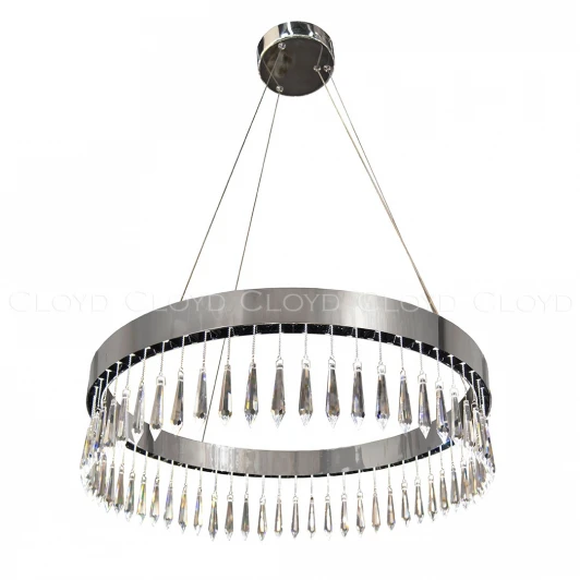 11262 Подвесной светильник светодиодный с хрустальными подвесками Cloyd Misima 11262 (220V, на тросе)