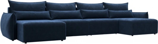 128740 Диван П-образный Лига-051 НПБ Лонг Лига Диванов (Шенилл) арт.128740