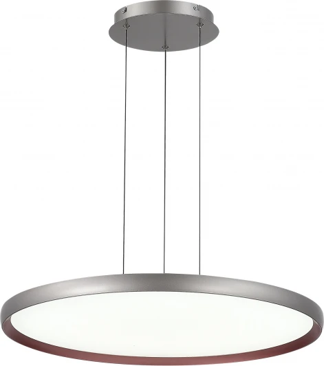 SL6015.413.01 Подвесной светильник ST Luce Satellite SL6015.413.01 Темно-Серый/Белый LED 1*45W (220V, пульт управления, на тросе, круглые)