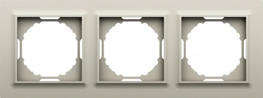 DEW21335 Рамка 3-я, Wave матовый кашемир Donel A07 DEW21335