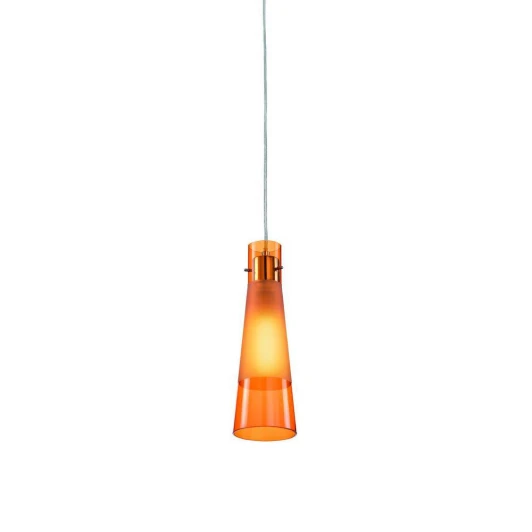 KUKY CLEAR SP1 ARANCIONE Подвесной светильник Ideal Lux Kuky CLEAR SP1 ARANCIONE