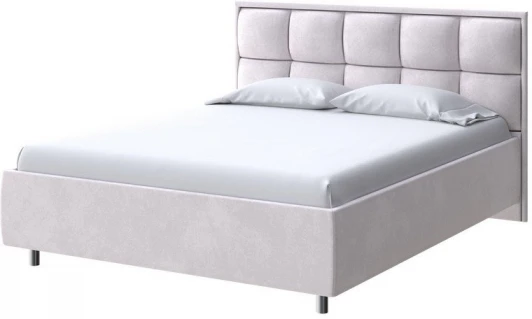 2018212 PROxSON Кровать Chessy без основания (Ткань: Велюр Casa Лунный) 200x200