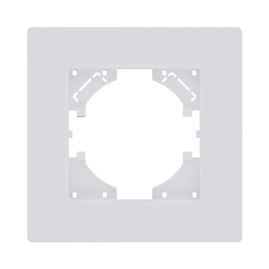 EP1WM Рамка 1-постовая белый матовый Kollinger Eleganz Plex EP1WM