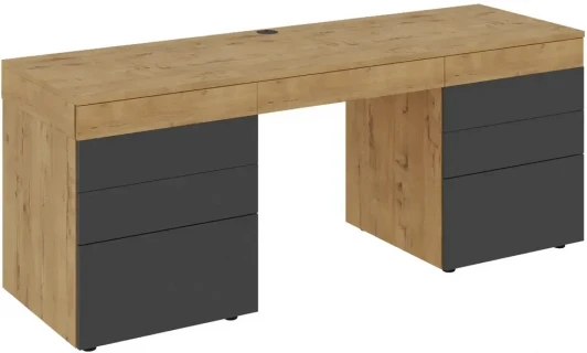 693815 Стол Modus 2 ОГОГО (арт.693815), (ЛДСП/Серый)