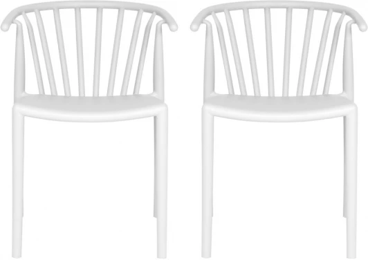 RF 0810P Комплект из 2-х стульев Bradexhome Venice белый
