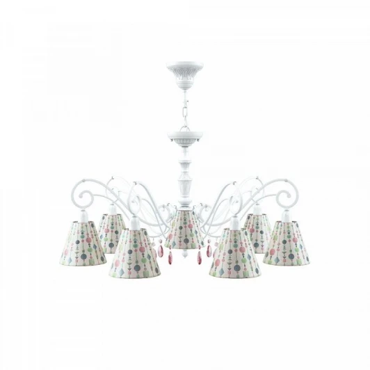 E3-07-WM-LMP-O-17-CRL-E3-07-PK-DN Люстра подвесная Classic 26 E3-07-WM-LMP-O-17-CRL-E3-07-PK-DN