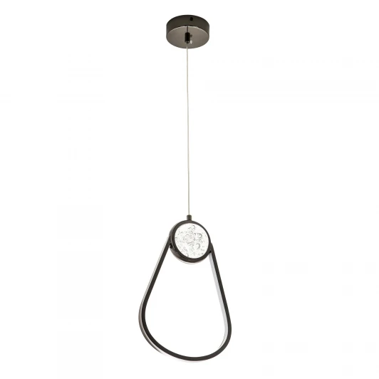 L8601-1 BK Подвесной светильник светодиодный хрустальный LED4U LED4U L8601-1 BK
