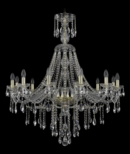 1415/12/360/XL-113 G Подвесная люстра Bohemia 1415 1415/12/360/XL-113/G