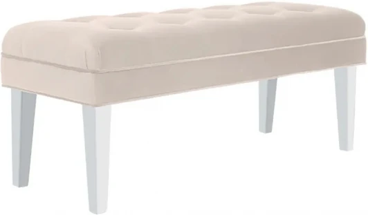 804891 Банкетка Adel ОГОГО (арт.804891), (Ткань/Белый)