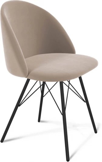 9023012111 Стул Sheffilton SHT-ST35/S37 латте/черный муар