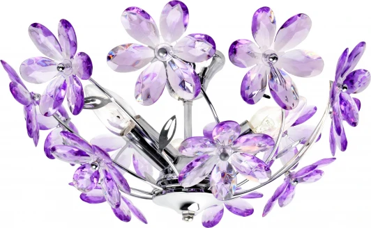 5142 Потолочная люстра Globo Purple 5142
