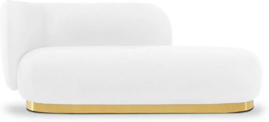 851193 Кушетка Lucca левая ОГОГО (арт.851193), (Искусственный мех)