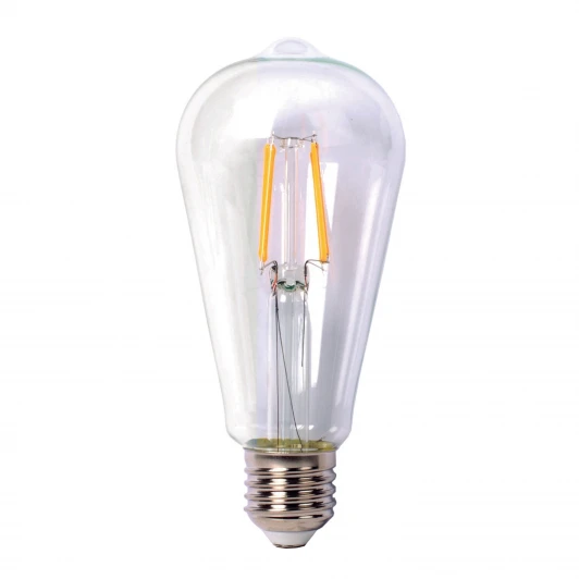 TH-B2105 Лампочка светодиодная филаментная прозрачная груша E27 7W Thomson St64 TH-B2105