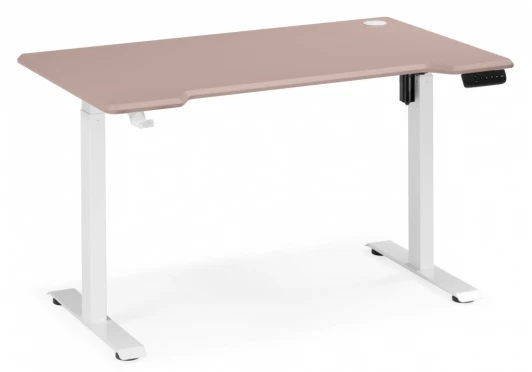 614603 Компьютерный стол Notta Маркос 140х80 розовый / белый