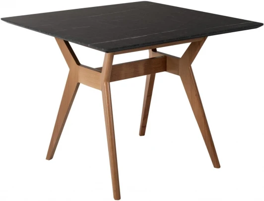 40033016h_мргр Стол Нарвик квадратный 960*960 Мрамор Графит R-Home арт.40033016h_мргр