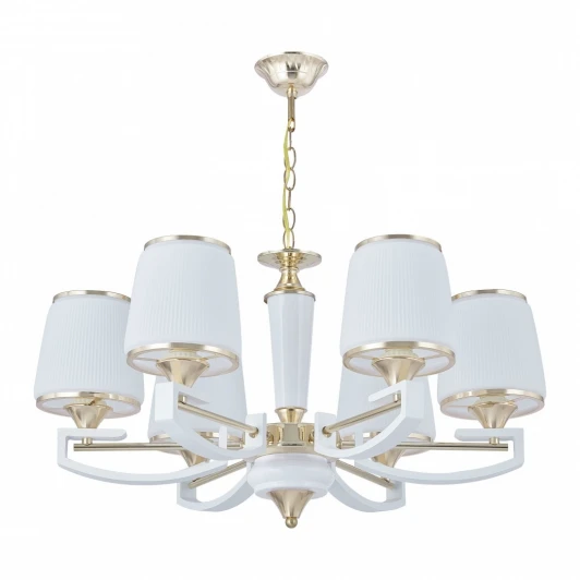 302457/6 Wh/Gd Подвесная люстра Arte Milano Florentia-2457 302457/6 Wh/Gd (220V, на цепи)