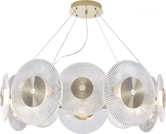 4548+2/S gold Подвесной светильник Newport 4540 4548+2/S gold