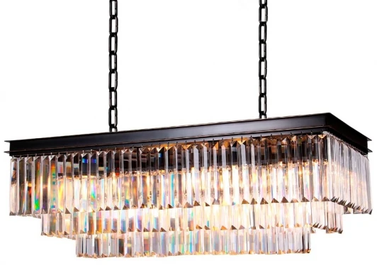 31111/S black+gold Подвесная люстра Newport 31100 31111/S black+gold