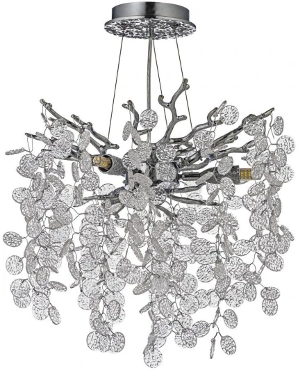 Tavenna H 1.5.32.102 N Подвесная люстра хрустальная Dio D`arte Tavenna Nickel Tavenna H 1.5.32.102 N (220V, на тросе)