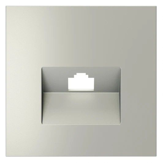 VLS001305 Накладка для розетки компьютерной RJ45 Voltum S70 VLS001305 (сталь)