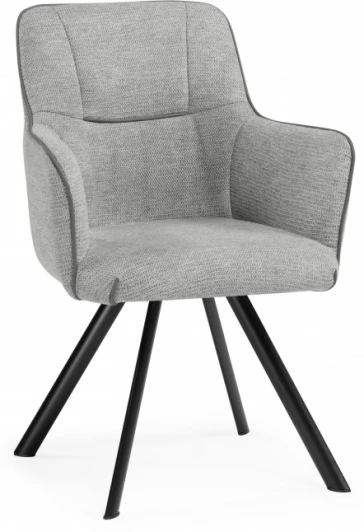 15839 Стул на металлокаркасе Woodville Elis gray / dark gray / black арт.15839