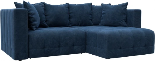 128811 Диван угловой Лига-052 НПБ угол универсальный Лига Диванов (Велюр) арт.128811