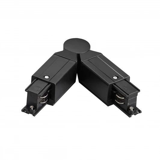 504157-FRPI Соединение с меняющимся углом к треку 5040xx-(F)/(R) черный Lightstar Quattro 504157-FRPI