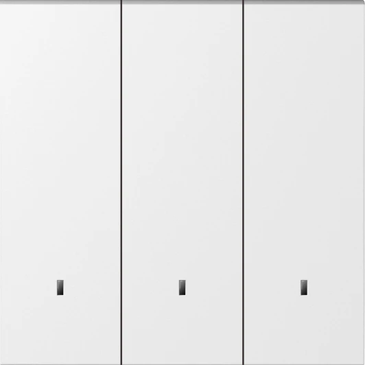 DS28333 Клавиша 3-я с подсветкой, матовый белый Donel S08 DS28333