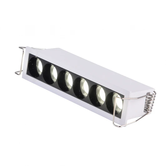 ST762.542.07 Встраиваемый светильник ST Luce ST762.542.07 белый LED 1*7W 4000K Ra 24 170-240V