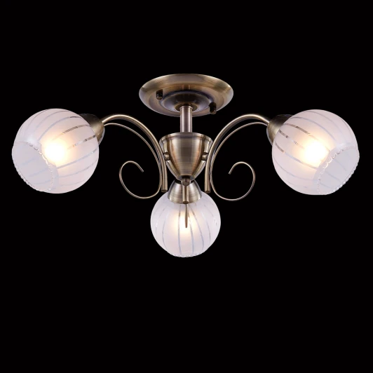 1-8755-3-AB E27 Потолочная люстра Максисвет 8755 1-8755-3-AB E27