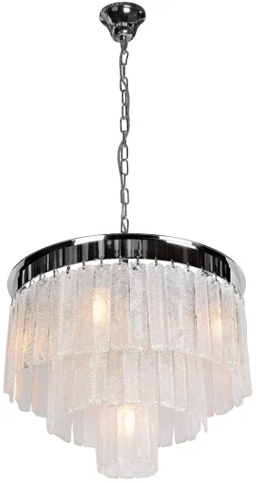 10495-5+1P CR Подвесная люстра iLamp Fun 10495-5+1P CR