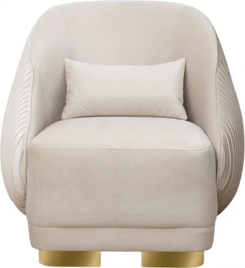 PALAZZO-K-ROM07 Кресло Palazzo бежевое Ром07+Ром07 81*81*79см Garda Decor арт.PALAZZO-K-ROM07