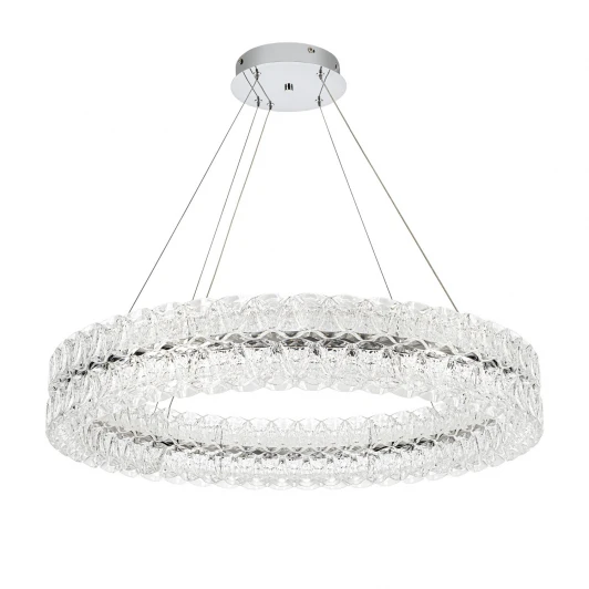 ML.8185.800 CR Подвесная люстра светодиодная с пультом с регулировкой цветовой температуры Modelux ML.8185.800 CR