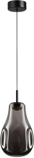 5098/4LC Подвесной светильник Odeon Light Nave 5098/4LC черный/дымчатый/металл/стекло LED 4W 4000K (220V, на проводе)