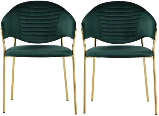 FR 0158P Комплект из 2-х стульев Bradexhome Avatar зелёный