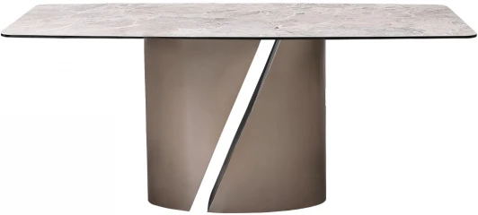 57EL-94100 57EL-94100 Стол обеденный серый керамика 240*100*75см Garda Decor